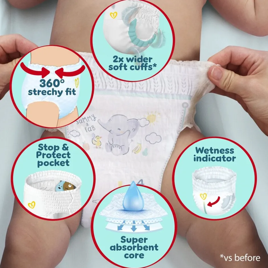 Premium Protection Pants Maat 7 Luierbroekjes|Pampers Discount