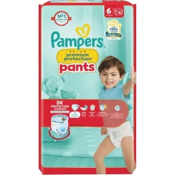 Pampers Premium Protection Pants Maat 6 Luierbroekjes< Luierbroekjes Maat 6