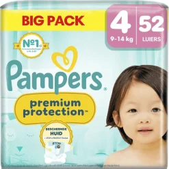 Pampers Premium Protection Maat 4 Luiers< Luiers Maat 4