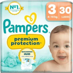 Pampers Premium Protection Maat 3 Luiers< Luiers Maat 3