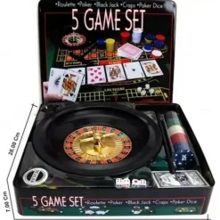5 in 1 Casino set|Pegasi Online