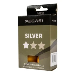 Pegasi 1 ster pingpong ballen 6st.< Tafeltennisballetjes