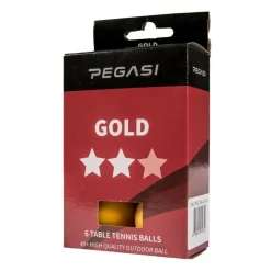 Pegasi 2 ster pingpong ballen 6st.< Tafeltennisballetjes