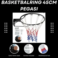 basketbalring met veren|Pegasi Online
