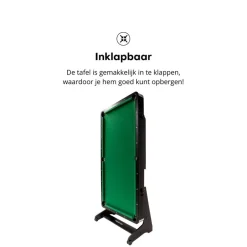 pooltafel Spider inklapbaar|Pegasi Discount