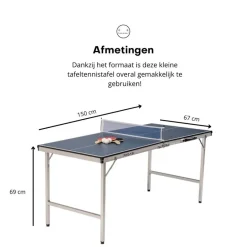 Pegasi Tafeltennistafel Mini Sport< Tafeltennistafel