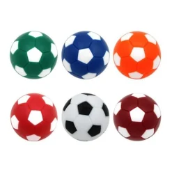 Tafelvoetbal balletjes Multi-color per 6st.|Pegasi Discount