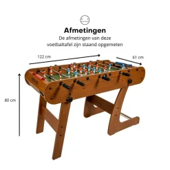Pegasi Voetbaltafel Active Inklapbaar< Tafelvoetbal