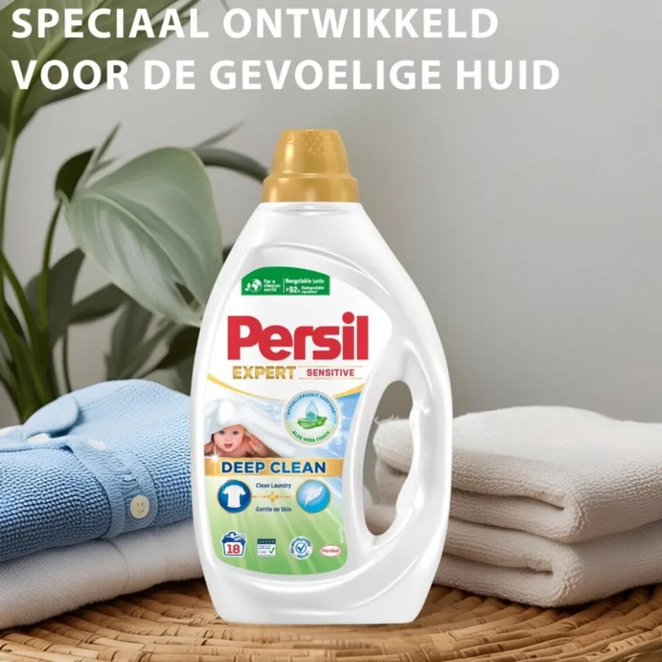 Persil Expert Sensitive Vloeibaar Wasmiddel< Wasmiddel