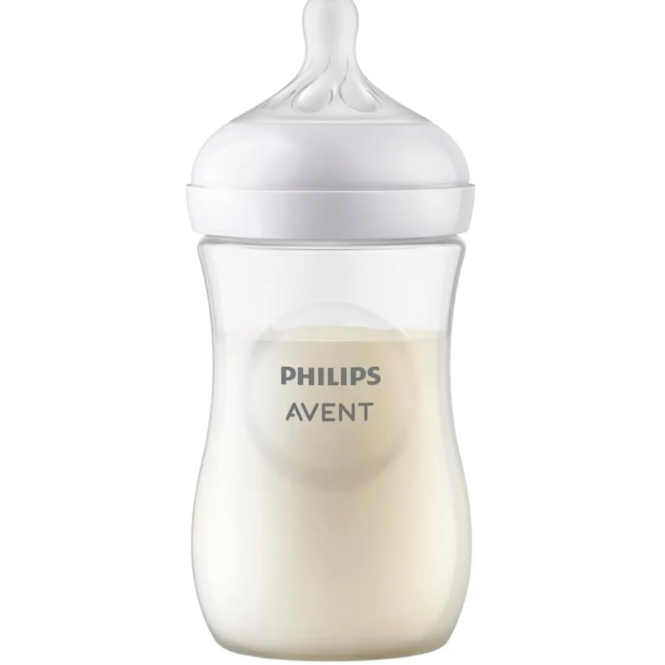 Philips Avent Natural Response SCY903/01 1m+ Babyfles met Natuurlijke Zuigreflex Flesspeen< Babyflesjes