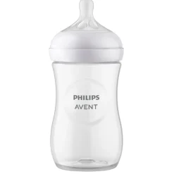 Philips Avent Natural Response SCY903/01 1m+ Babyfles met Natuurlijke Zuigreflex Flesspeen< Babyflesjes