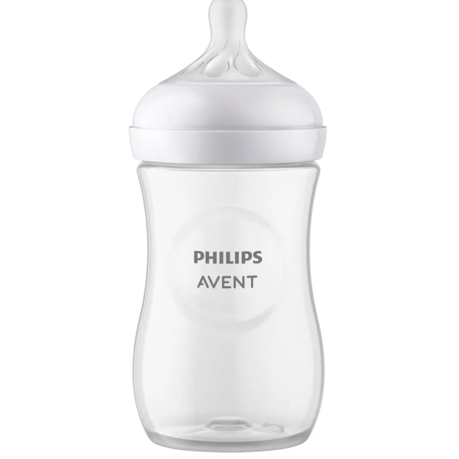 Philips Avent Natural Response SCY903/01 1m+ Babyfles met Natuurlijke Zuigreflex Flesspeen< Babyflesjes