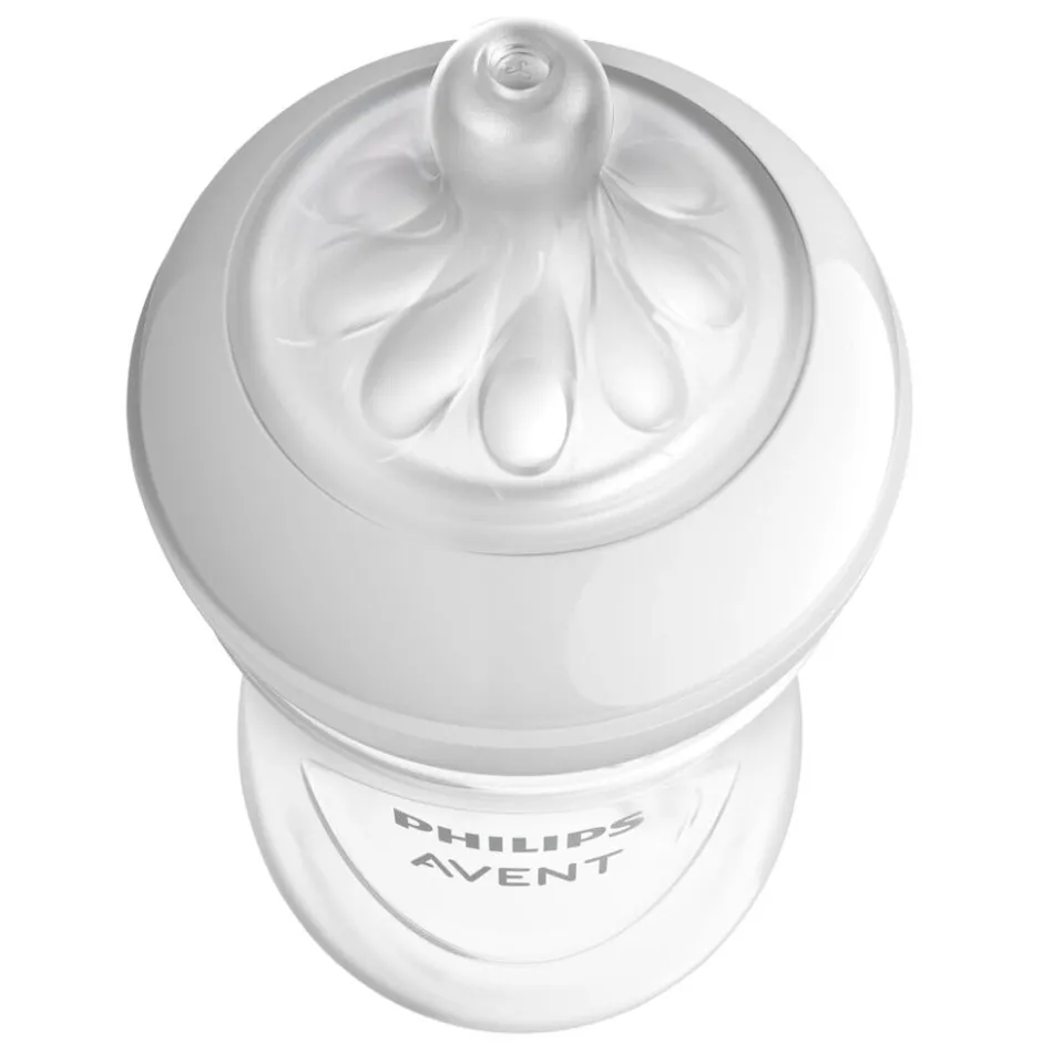 Philips Avent Natural Response SCY903/01 1m+ Babyfles met Natuurlijke Zuigreflex Flesspeen< Babyflesjes