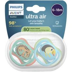 Soother Air 6-18M SCF087/11 fopspeen|Philips Avent Outlet