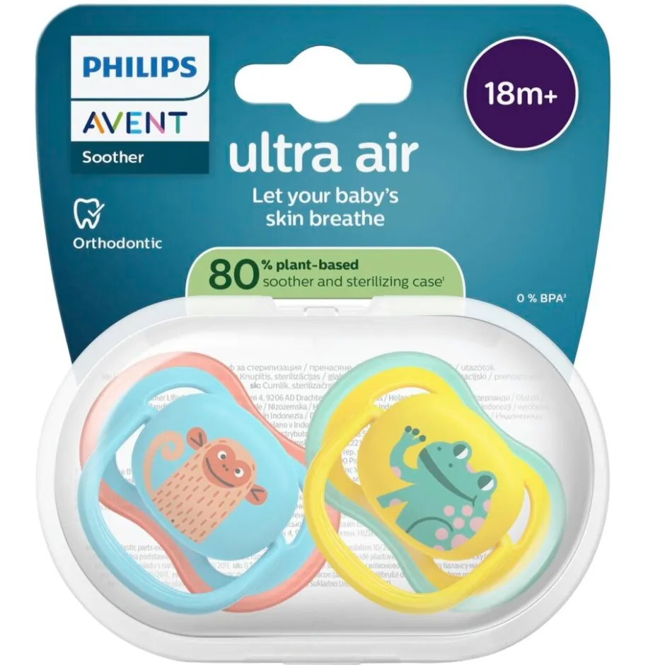 Philips Avent Soother Air 18M+ SCF349/58 fopspeen< Fopspenen