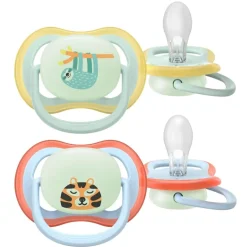 Soother Ultra Air 0-6M SCF376/24 Nighttime Fopspeen|Philips Avent Online