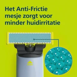 Philips OneBlade Anti-Friction Blade QP225/50 Navulmesjes<Heren Scheermesjes