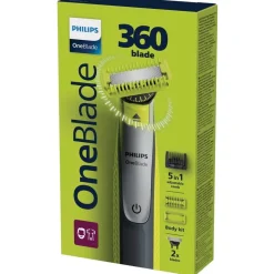 OneBlade Face+Body QP2834/23 Trimmer, Scheerapparaat en Styler|Philips New