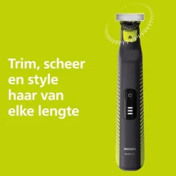 Philips OneBlade Pro 360 Face+Body QP6507/23 Trimmer, Scheerapparaat en Styler<Heren Baardtrimmers|Multigroomers