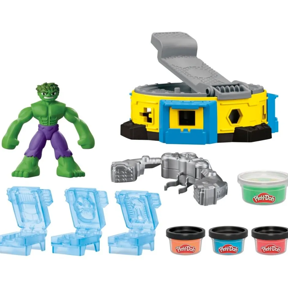 Play-Doh Hulk Smash And Squish Playset< Knutselen