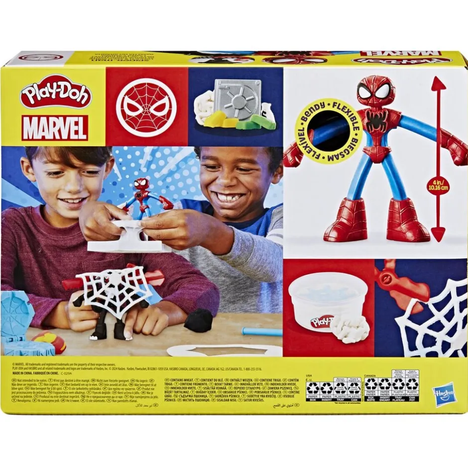 Marvel Spider-Man Launch & Slice Battle Kleiset|Play-Doh