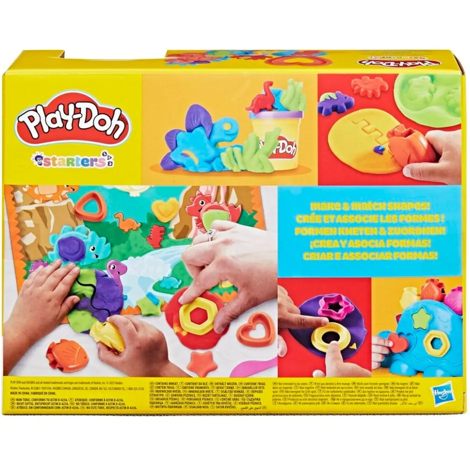 Shapes And Colors Dino Starter Kleiset|Play-Doh Outlet