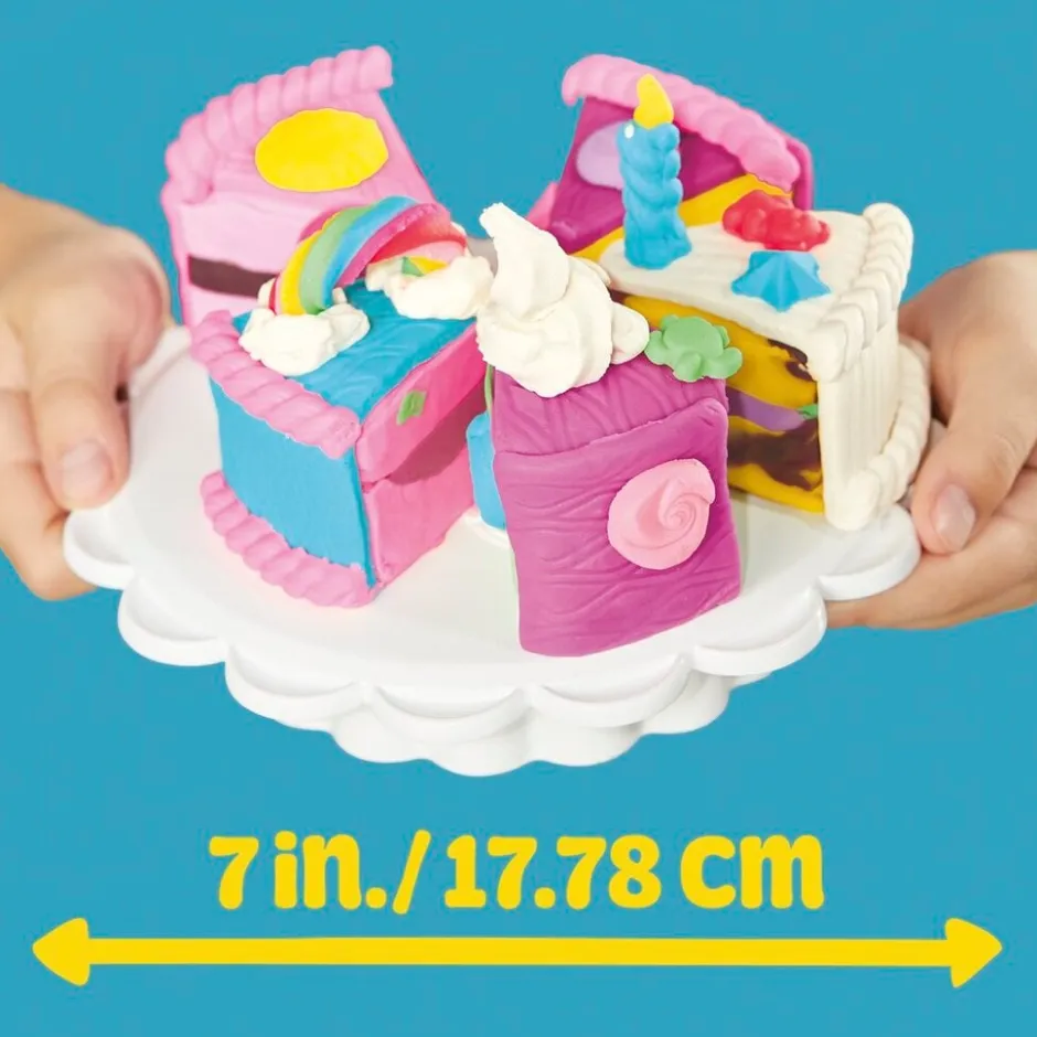 Play-Doh Super Slice Cake Playset< Knutselen
