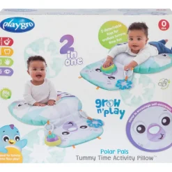 Polar Pals Tummy Time Activity Pillow|Playgro Hot