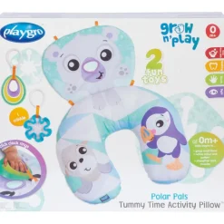 Polar Pals Tummy Time Activity Pillow|Playgro Hot