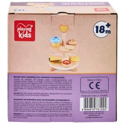 Playing Kids Houten High-Tea Set< Houten Keukens En Winkels