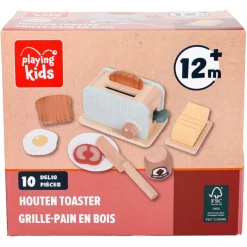Houten Toaster|Playing Kids Hot