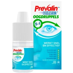 Prevalin Direct 5-in-1 Oogdruppels< Allergische Reacties