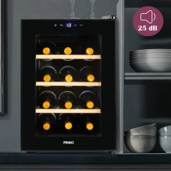 PRIMO PR190WK Energie F Wijnkoeler 12 flessen< Koelkasten En Vriezers