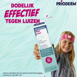 Prioderm Shampoo Plus Anti-hoofdluisshampoo< Hoofdluis