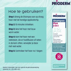 Prioderm Shampoo Plus Anti-hoofdluisshampoo< Hoofdluis