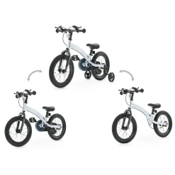 Qplay Miniby 3-in-1 kinderfiets – Blauw< Fietsen En Rijden