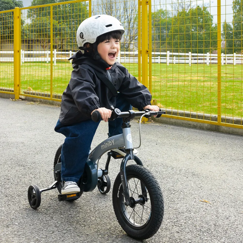 Qplay Miniby 3-in-1 kinderfiets – Blauw< Fietsen En Rijden