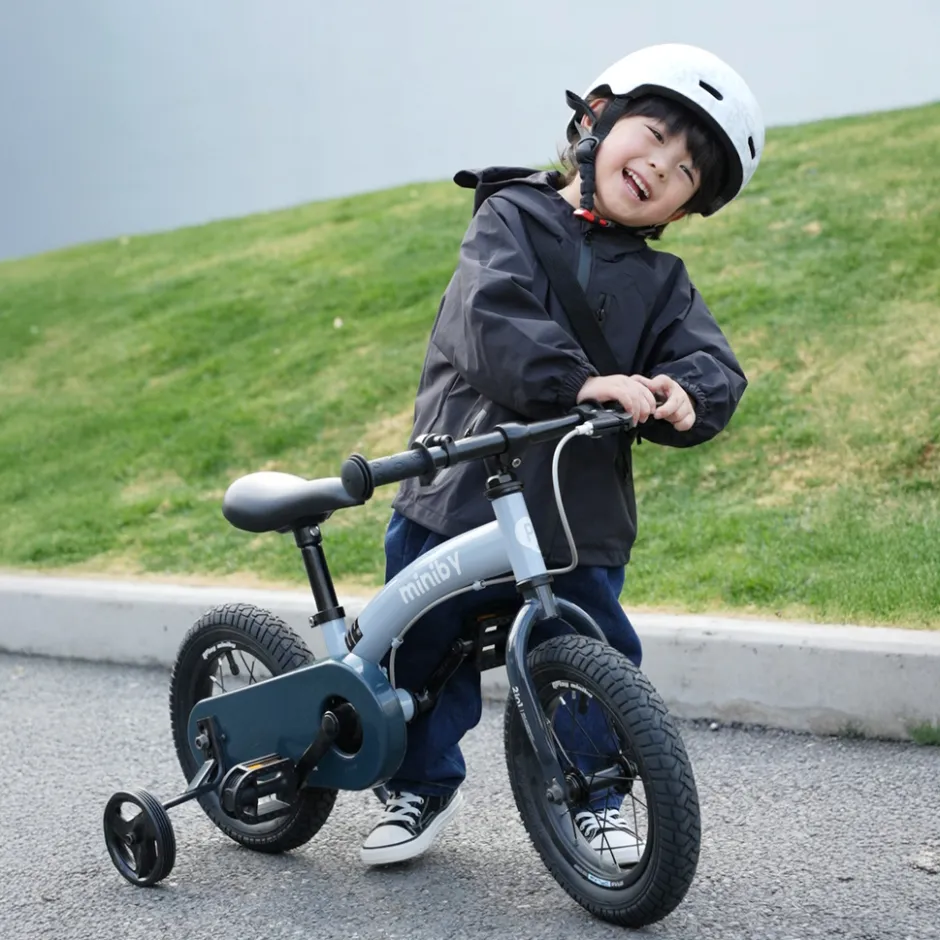 Qplay Miniby 3-in-1 kinderfiets – Blauw< Fietsen En Rijden