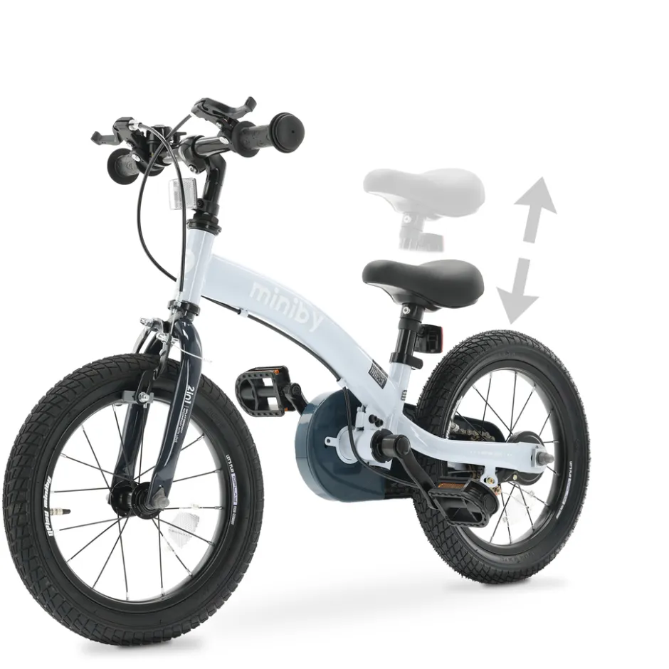 Qplay Miniby 3-in-1 kinderfiets – Blauw< Fietsen En Rijden