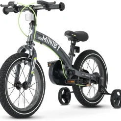 Qplay Miniby 3-in-1 kinderfiets – Grijs|