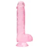 Real Rock Crystal Clear Dildo< Seksspeeltjes