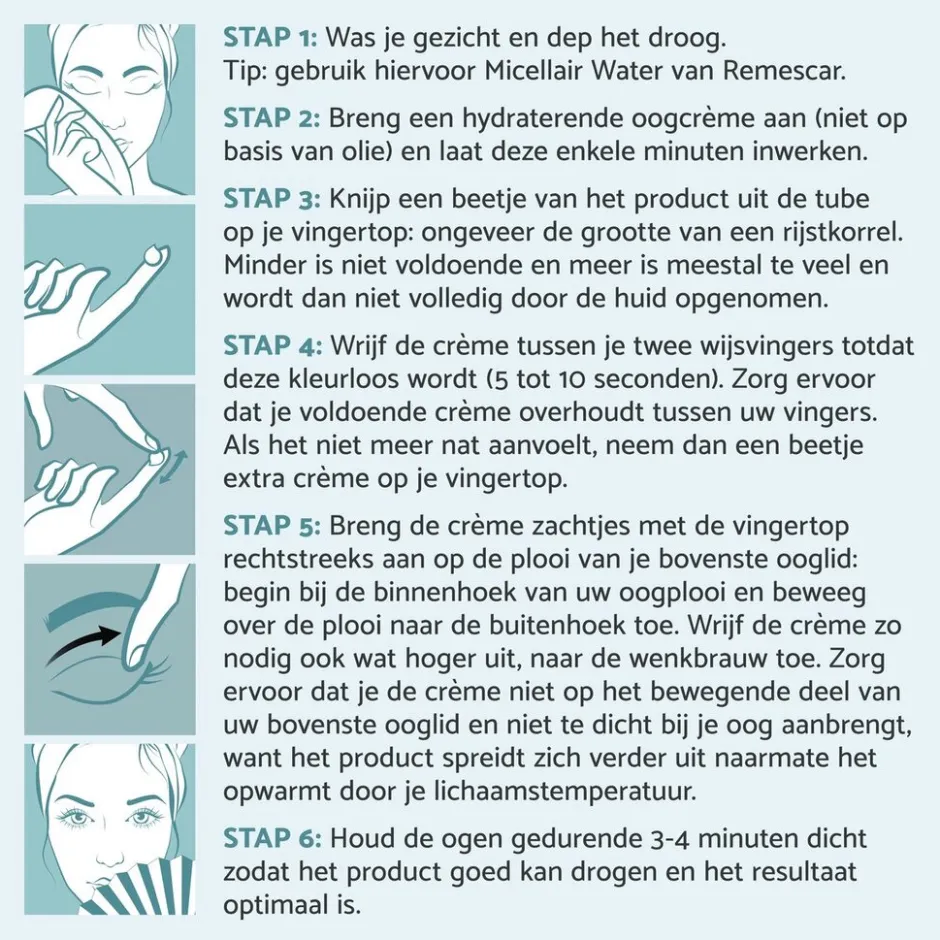 Remescar Hangende Oogleden Oogcrème< Oogcreme