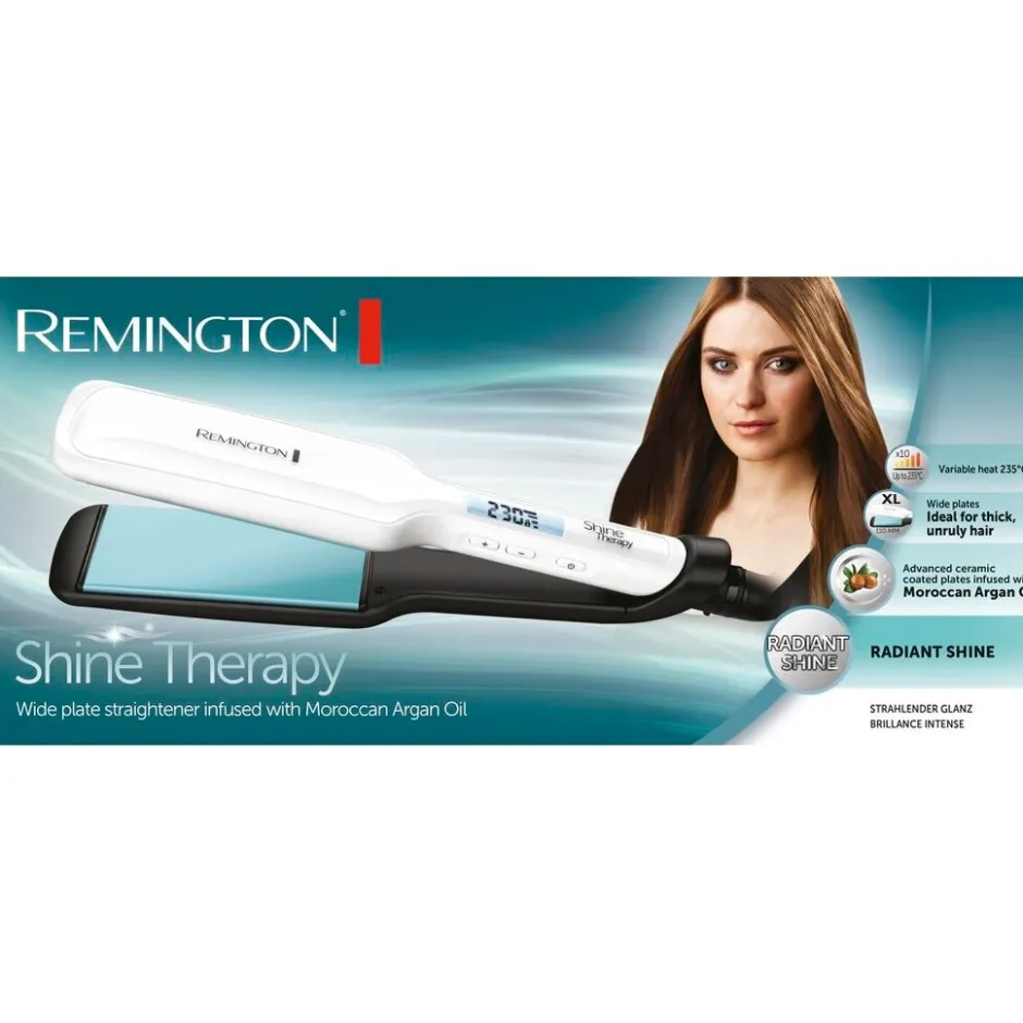 Remington S8550 Straightener Shine Therapy Stijltang< Haarstylers