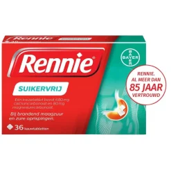 Suikervrij Kauwtabletten|Rennie Clearance