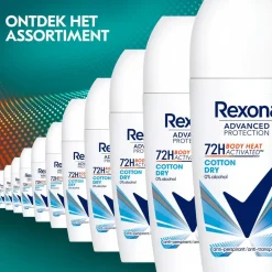 Advanced Protection Cotton Dry Antitranspirant Roller|Rexona New