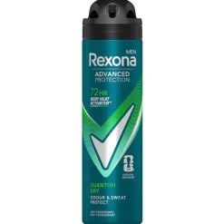 Men Advanced Protection Quantum Dry Antitranspirant Deodorant Spray|Rexona New