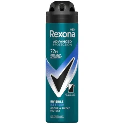 Rexona Men Advanced Protection Invisible Ice Antitranspirant Spray< Deospray