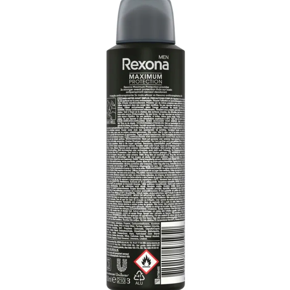 Rexona Men Maximum Protection Antitranspirant Spray< Deospray