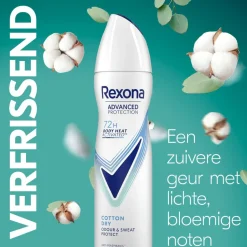 Women Advanced Protection Cotton Dry Antitranspirant Spray|Rexona Outlet
