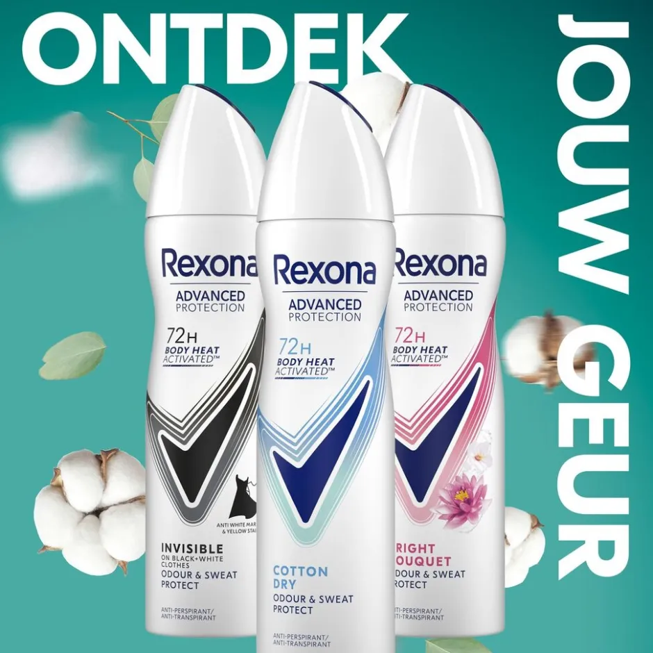Women Advanced Protection Cotton Dry Antitranspirant Spray|Rexona Outlet